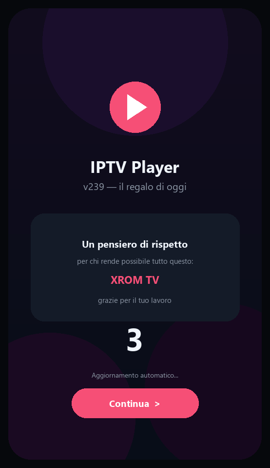 Demo IPTV Player